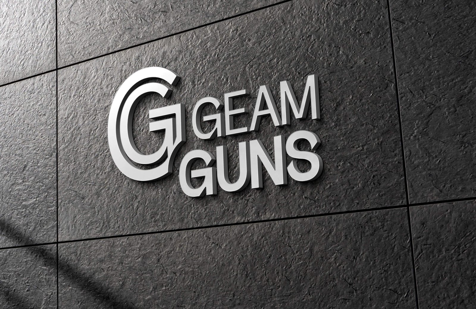 Geamguns Logo on wall
